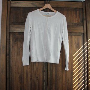 Old Navy Sheer White Cardigan